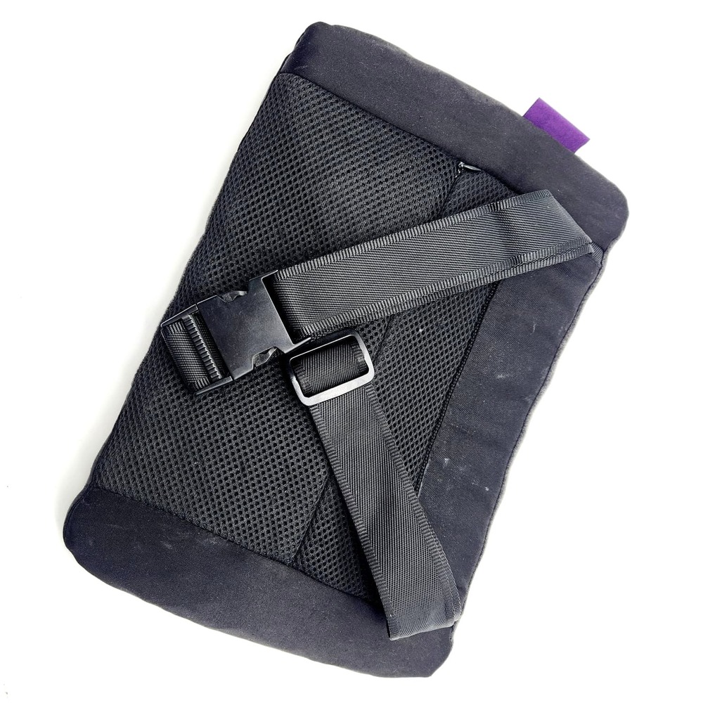 Purple Back Support Cushion – Pressure Reducing Grid for Chairs, Car & Travel - Picture 4 of 7